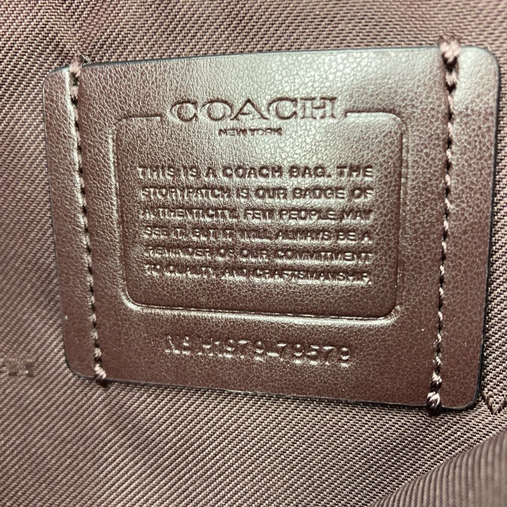 Coach 79579 Signature Jacquard Monogram Logo Tote:Shoulder Bag - Picture 10 of 10